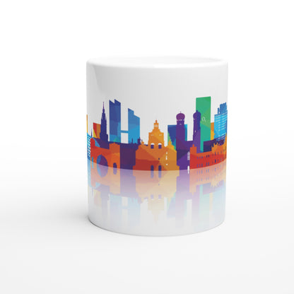 Tasse Bayerischer Spruch München Souvenir - Keramiktasse mit Münchner Motiven-Munich-Baviera