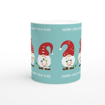 Keramiktasse -Kreative Tasse- Weihnachtstassen- Tasse Happy new year
