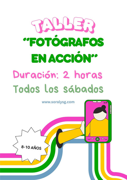 talleres para niños en Múnich-Taller fotógrafos en acción en Múnich_Español vivo Munich_Spanisch lernen in München