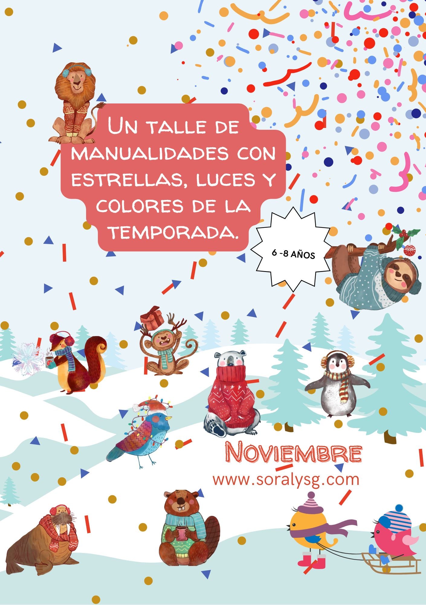 Taller infantil en Munich-noviembre y diciembre