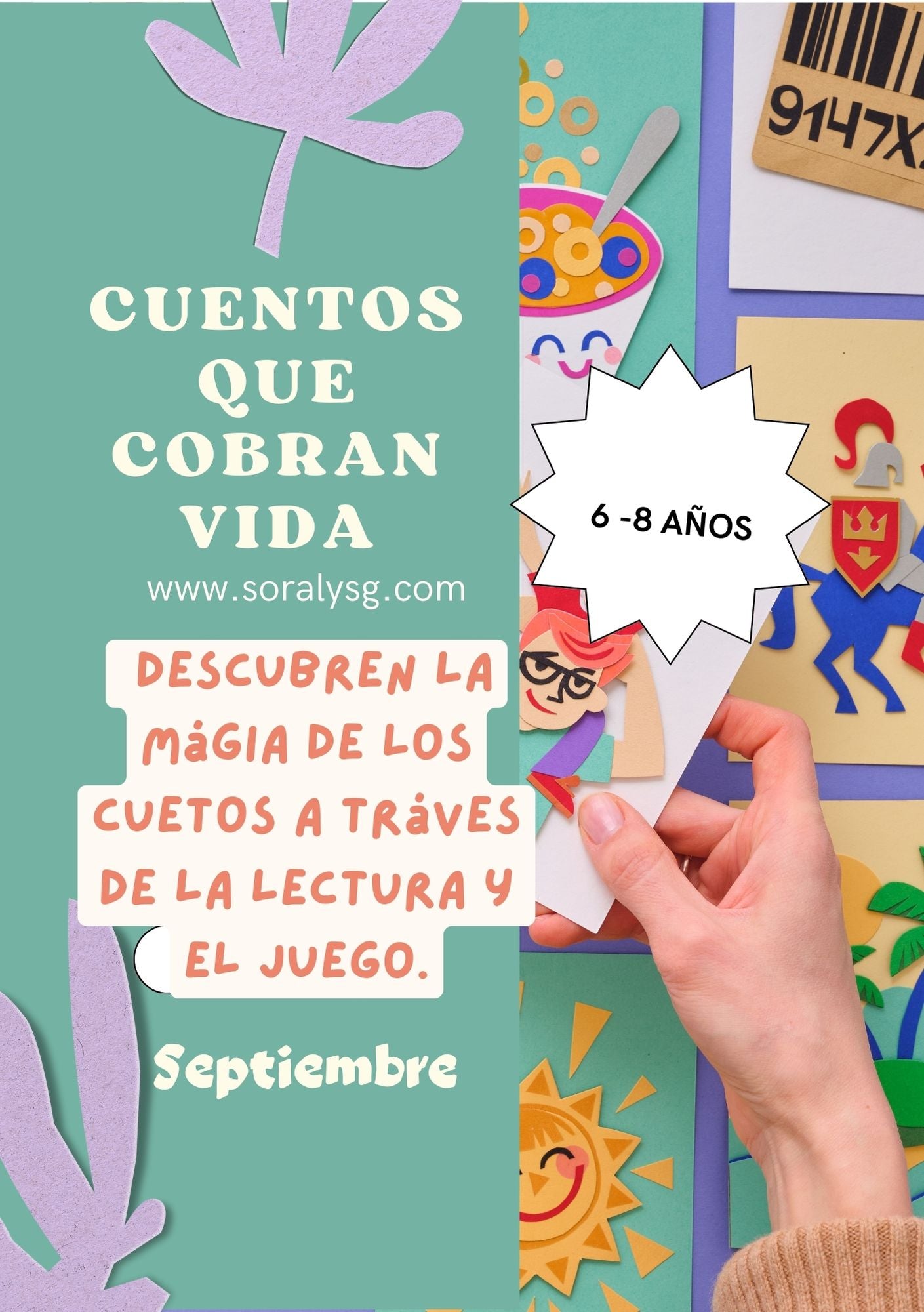 Taller infantil en  Munich cuentos que cobran vida