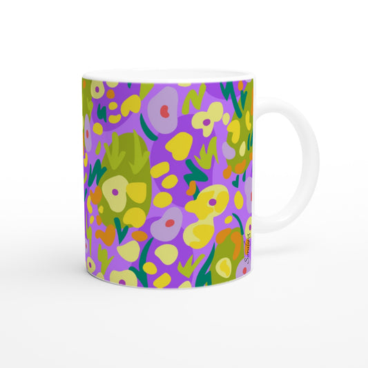 Keramiktasse -Kreative Tasse- Tassen für die familie- Tassen mit Blumen motiven