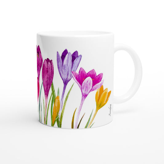 Keramiktasse -Kreative Tasse- Tassen für die familie- Tassen mit Blumen motiven