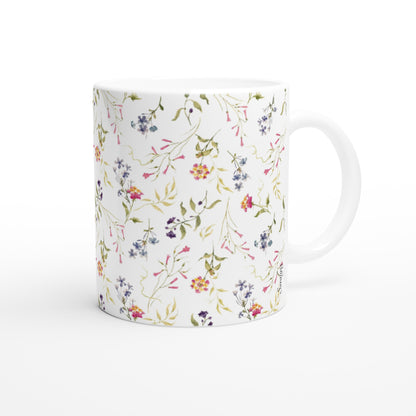 Keramiktasse -Kreative Tasse- Tassen für die familie- Tassen mit Blumen motiven