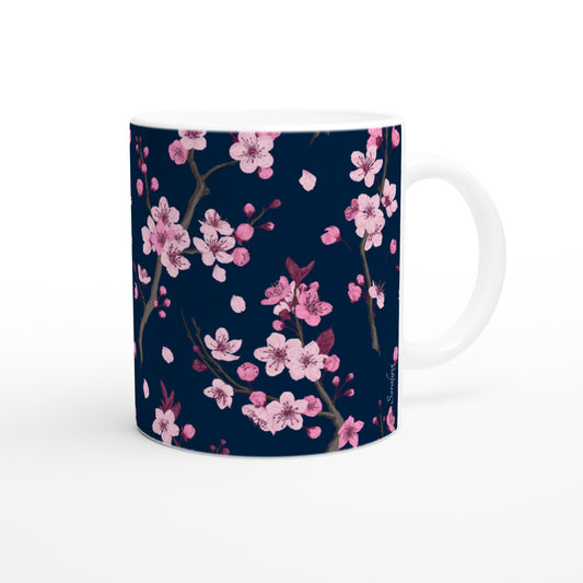 Keramiktasse -Kreative Tasse- Tassen für die familie- Tassen mit Blumen motiven